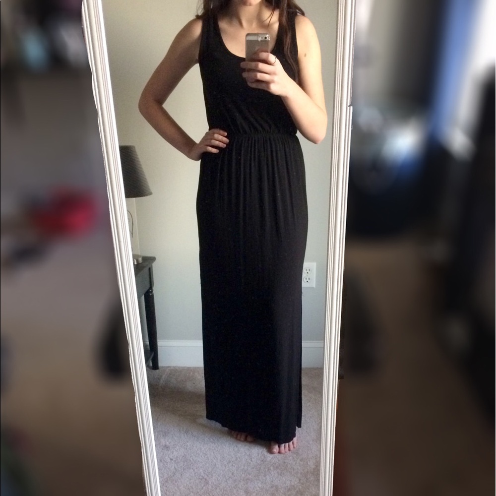 Black Causual Maxi